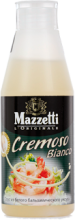 Соус Mazzetti Cremoso Bianco из белого бальзамического уксуса, пластик 215 мл
