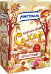 Сахар Мистраль коричневый кусковой 500 г