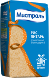 Рис Мистраль пропаренный Янтарь 900 г.