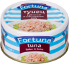 Тунец Fortuna рубленый в с/соку, 185 г