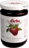 Конфитюр Darbo Клубника (50% фруктов), стекло 450 г